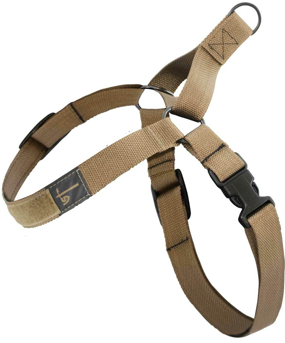 Tactical Dog Harness with Hook/Loop Fastener for Name Tapes