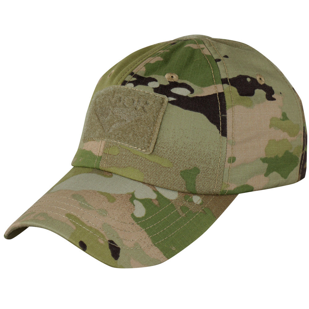 Tactical Cap Package with U.S. Flag Patch and Personalized Name Tape - Various Colors