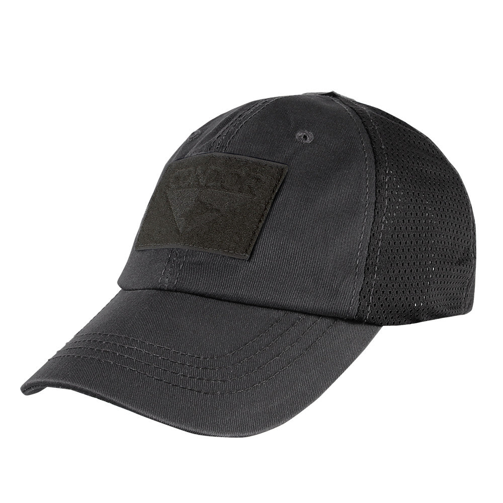 Condor Mesh Tactical Cap Black