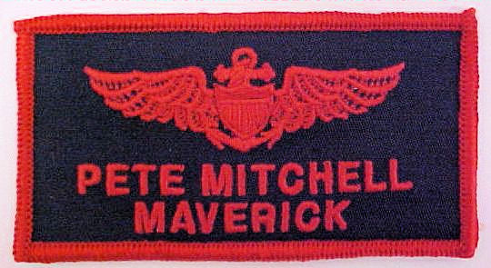 Embroidered Top Gun Flight Badge