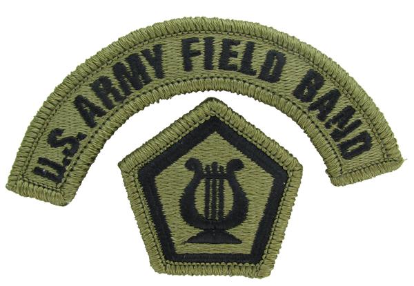 U.S. Army Field Band OCP Patch - U.S. Army Patch with Tab