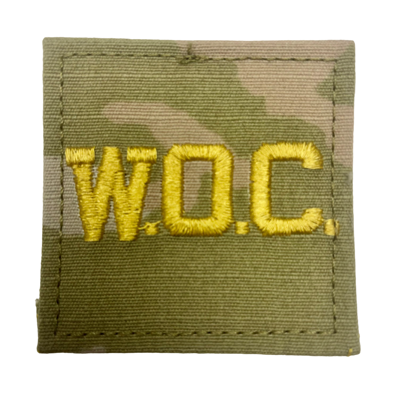 U.S. Army OCP Rank Insignia - 2x2 with HOOK Fastener