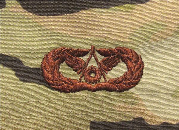 Civil Engineer OCP Air Force Badge - SPICE BROWN