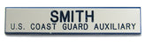 U.S. Coast Guard Auxiliary Name Plate