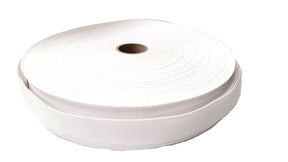 White Fabric Name Tape Bulk Roll