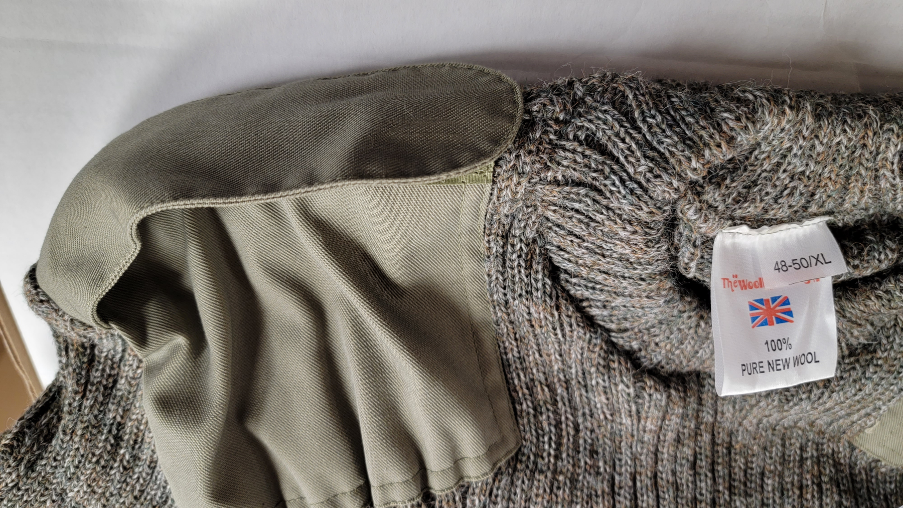 Wool Sweater Epaulets