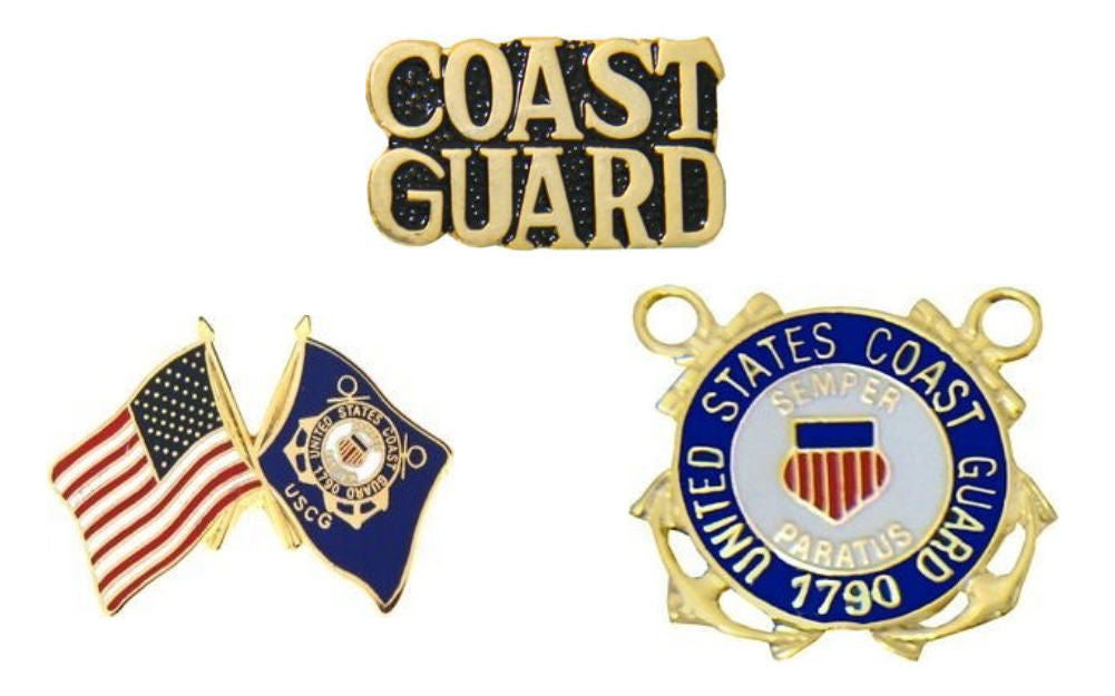 Coast Guard Hat Pins