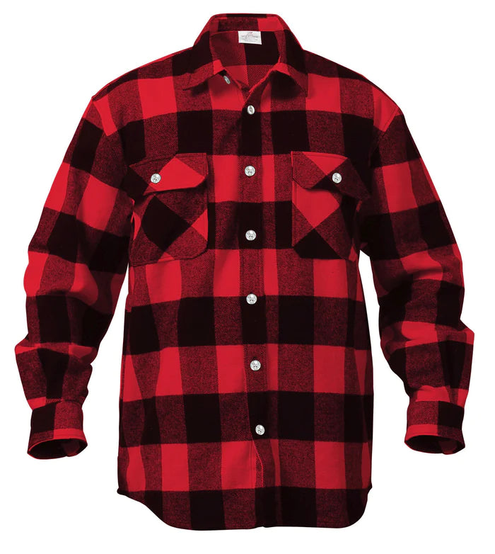 Flannel Shirts - Buffalo Plaid Flannels