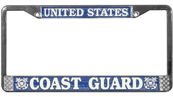 USCG License Plate Frames