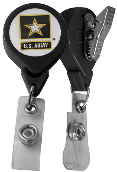 Military Retractable Badge Holders - U.S. Armed Services