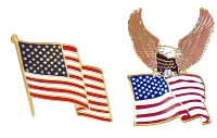 U.S. Flag Pins