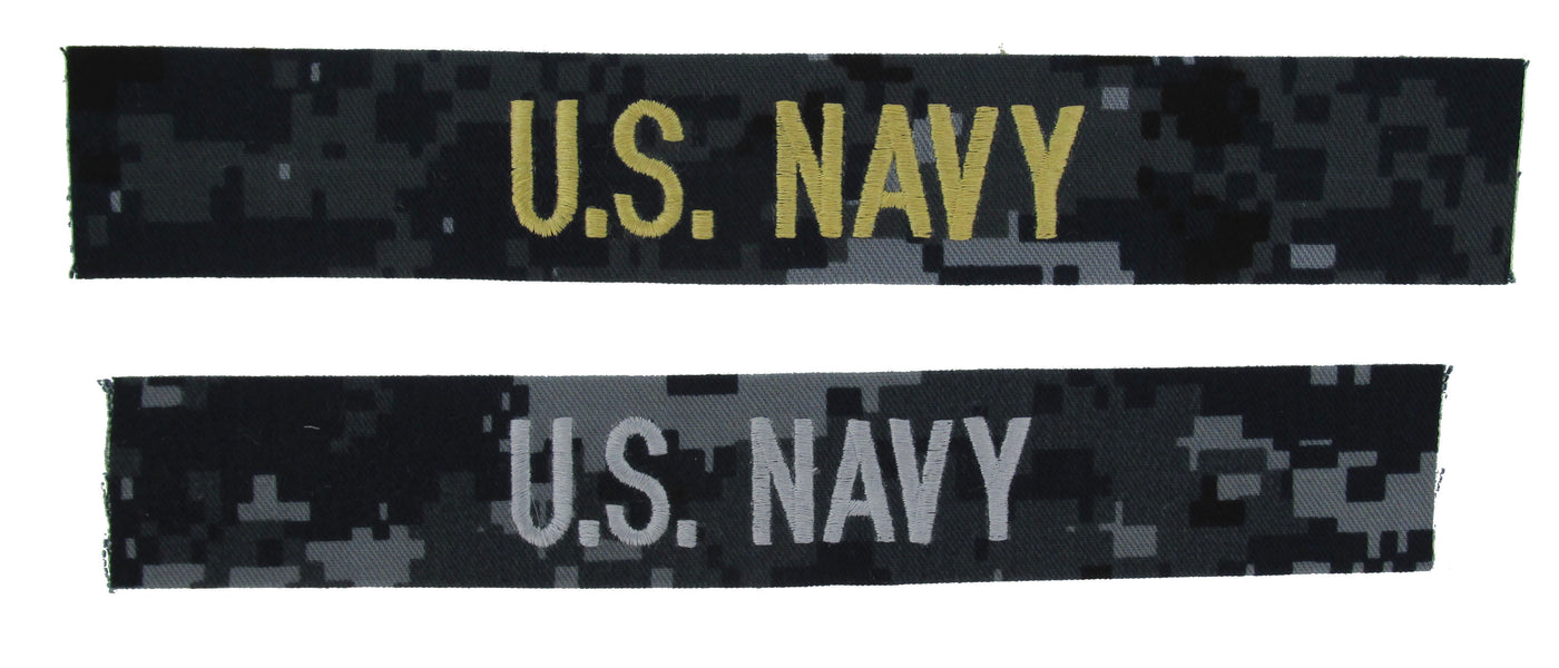 U.S. Navy Name Tapes