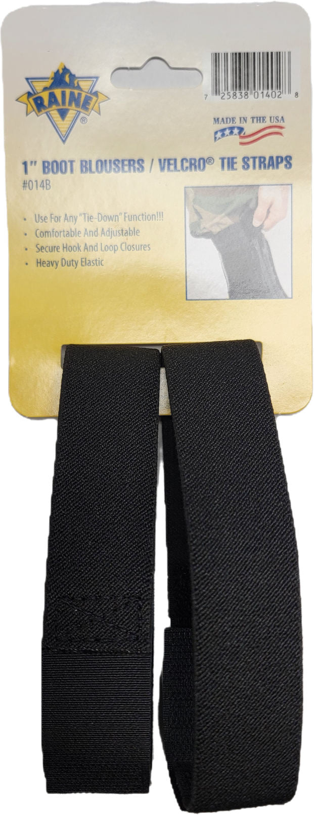 Boot Blousers - 1 inch Black