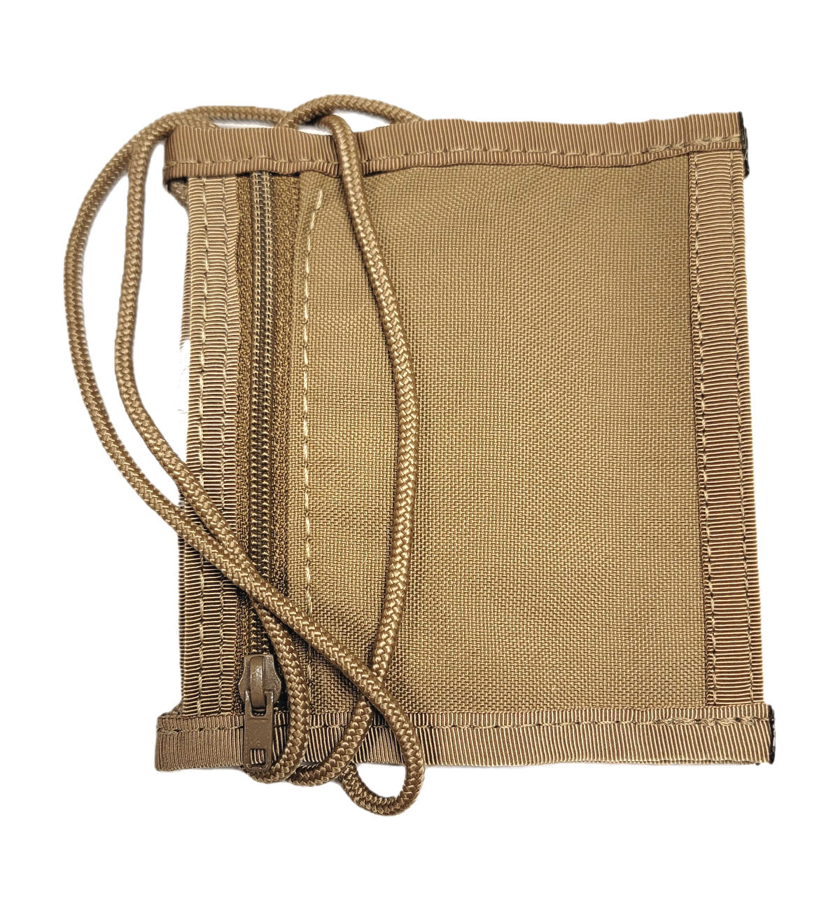 Zippered Neck ID Holder Coyote
