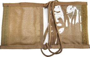 Zippered Neck ID Holder Coyote