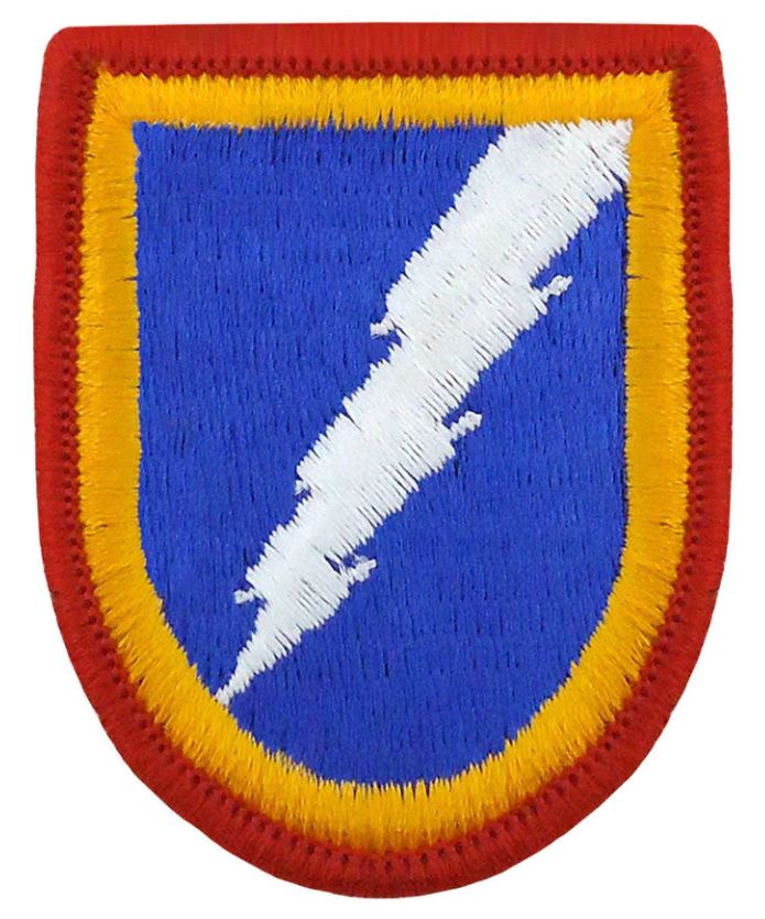 101st Cavalry 1st Squadron Beret Flash