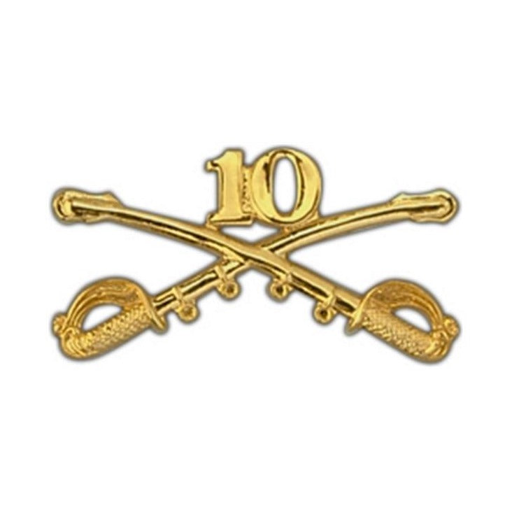 10th Cavalry Large Pin