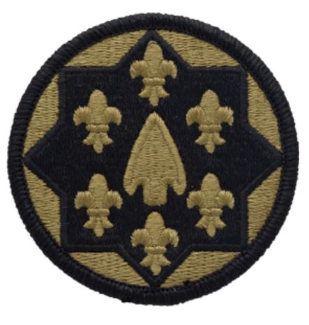 115th Support Group OCP Patch with Hook Fastener