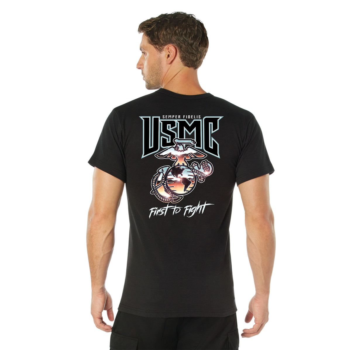 Rothco USMC First to Fight T-Shirt