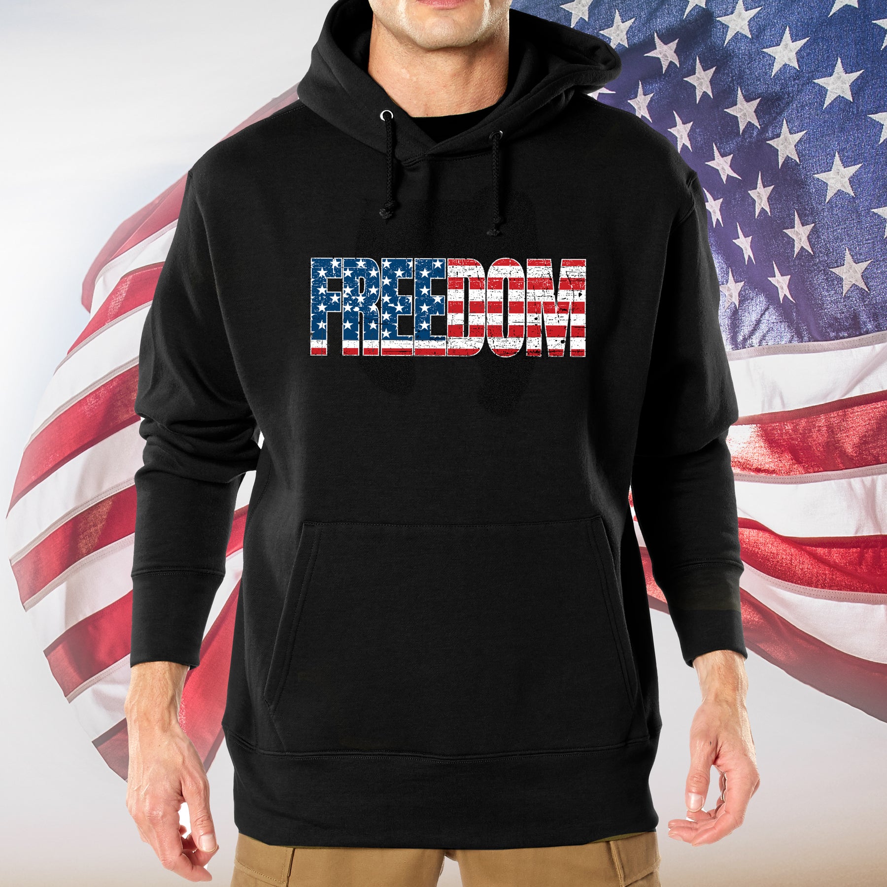 Rothco Freedom US Flag Hoodie