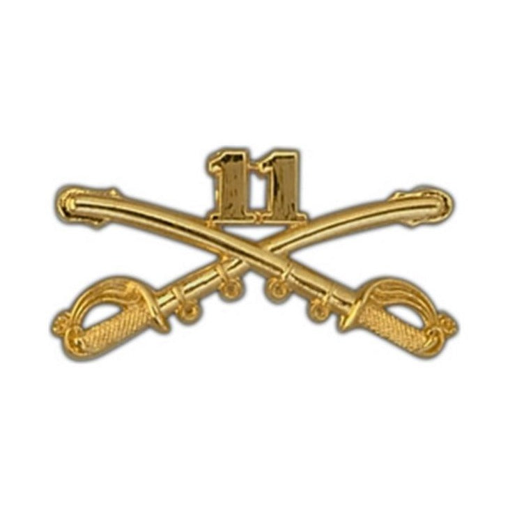 11th Cavalry Large Pin