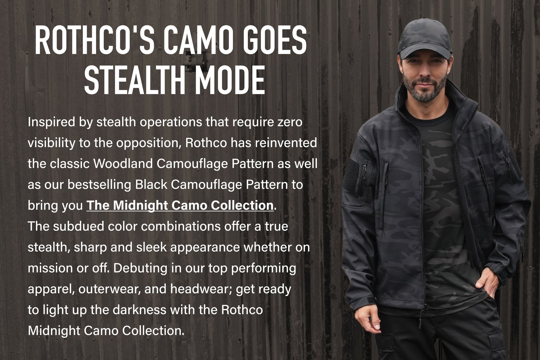 Rothco Midnight Camo T-Shirt Promo