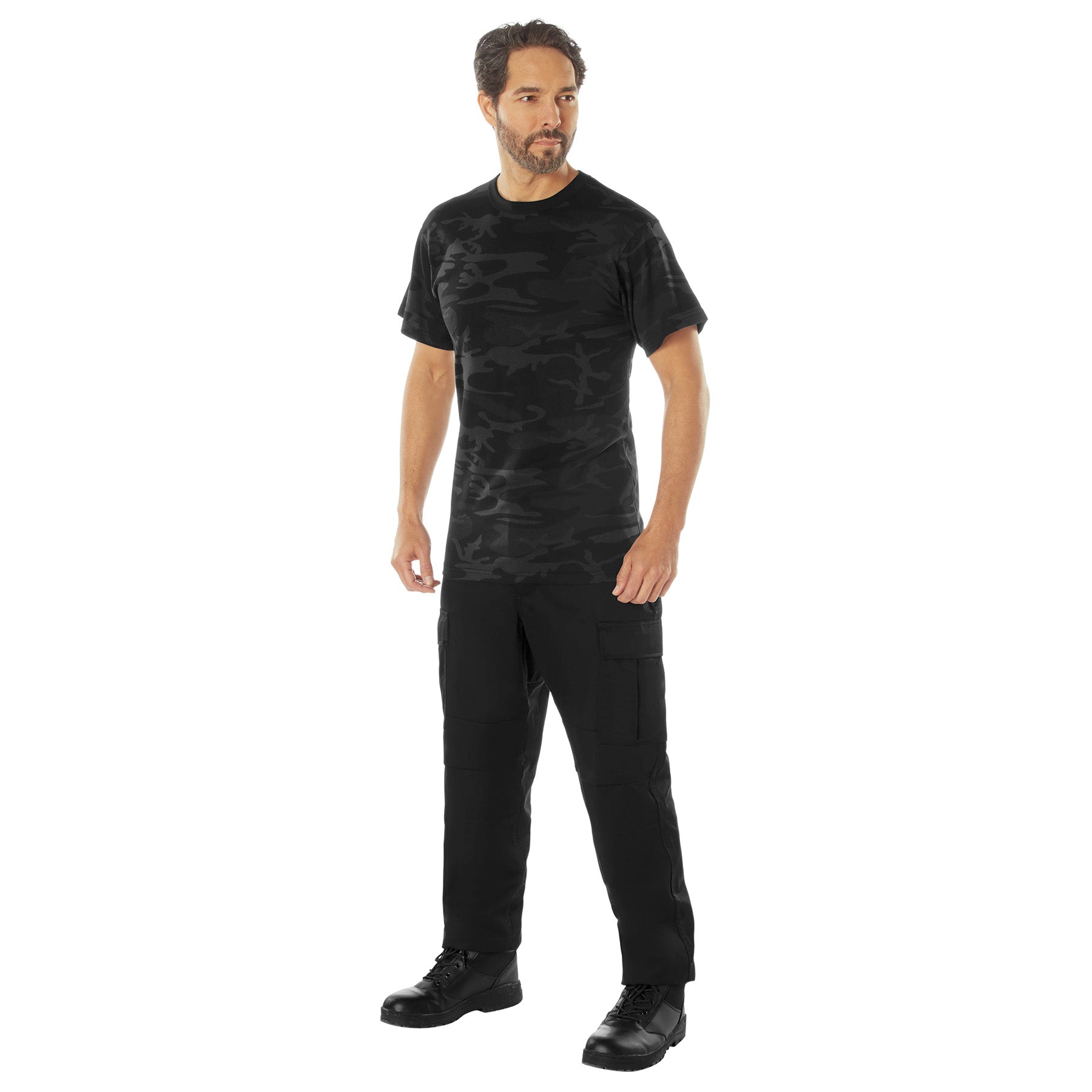 Rothco Midnight Black Camo T-Shirt