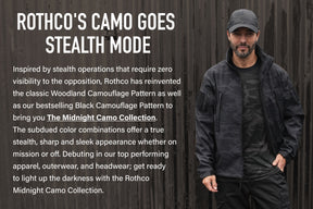 Rothco Midnight Camo T-Shirts - Moisture Wicking