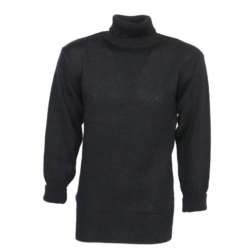 British Roll Neck Submariners Sweater | Woolly Pully | Military Sweater