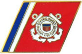 U.S. Coast Guard Racing Stripes Pin