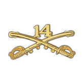 14th Cavalry Large Pin - CLEARANCE!