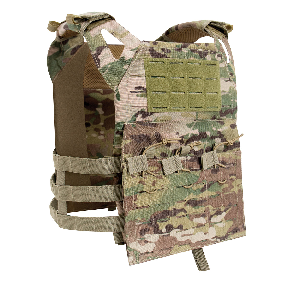 Rothco Laser Cut Lightweight Armor Carrier MOLLE Vest