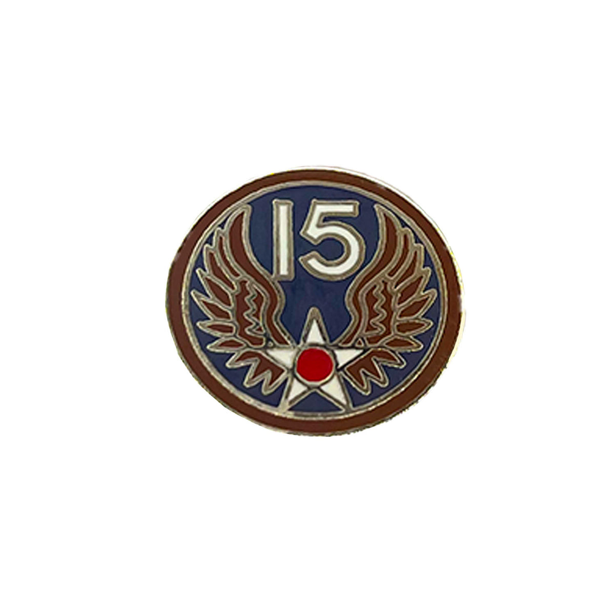 15th Air Force Metal Pin