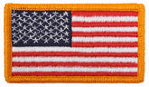 Rothco American Flag Patch with Hook Backing