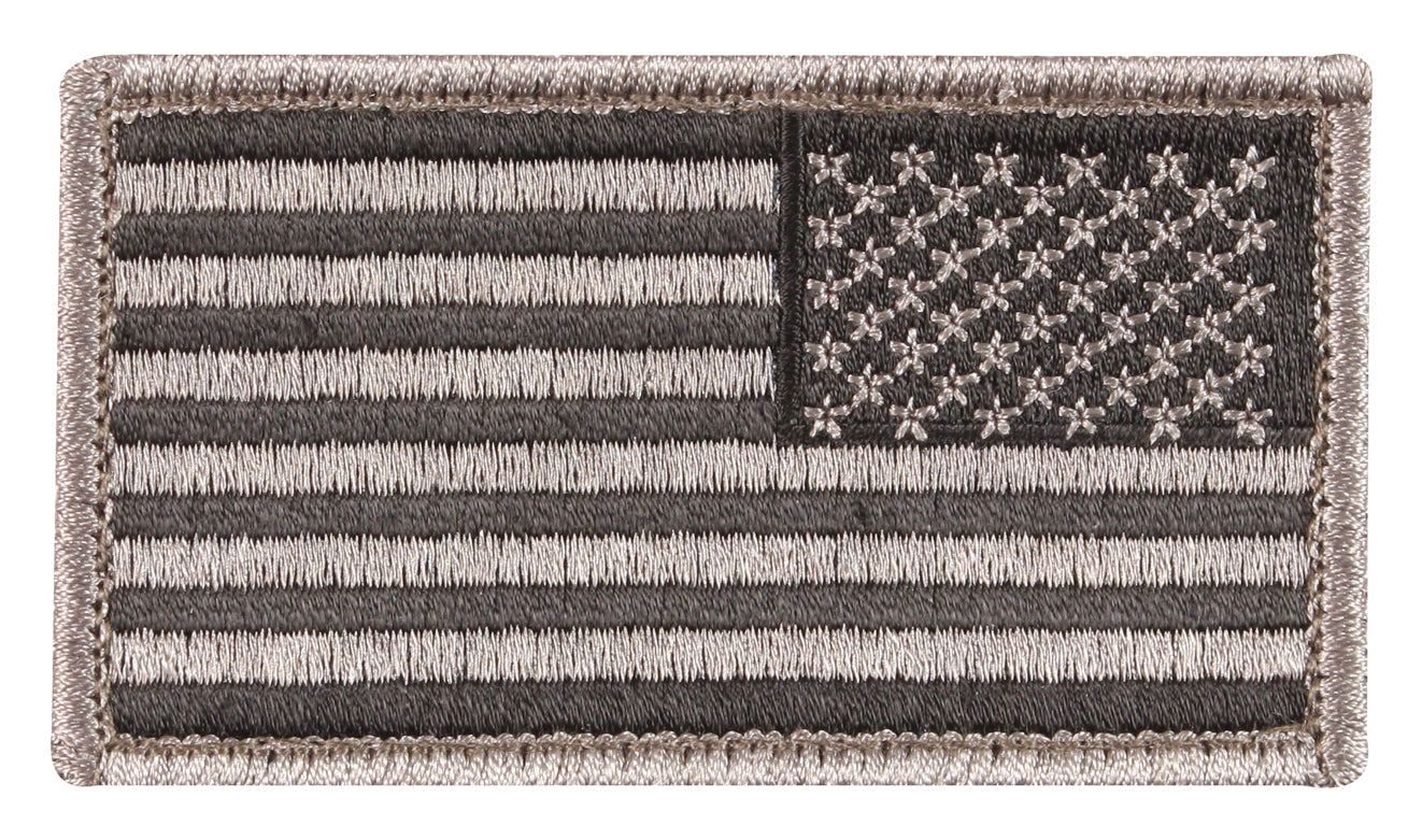 Rothco American Flag Patch with Hook Backing