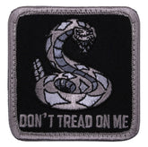 Don't Tread on Me Morale Patch - Black