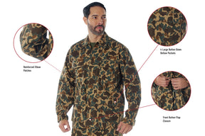 Rothco X Bear Archery Fred Bear Camo BDU Shirt