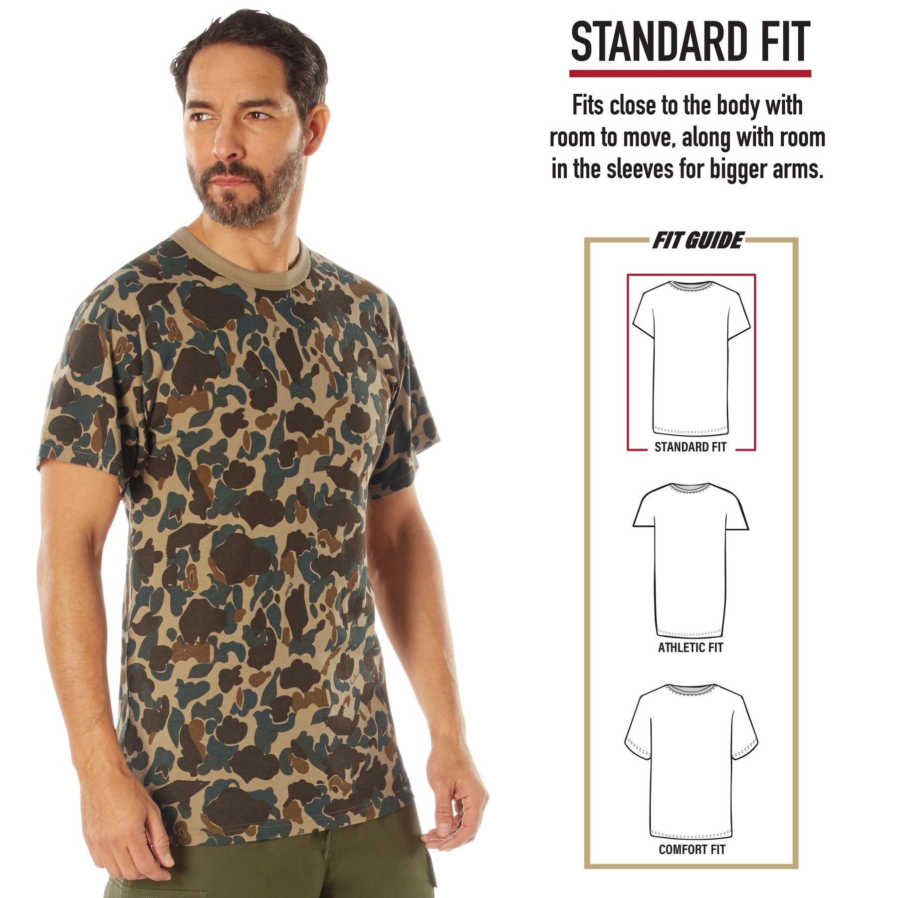 Rothco X Bear Archery Fred Bear Camo T-Shirt