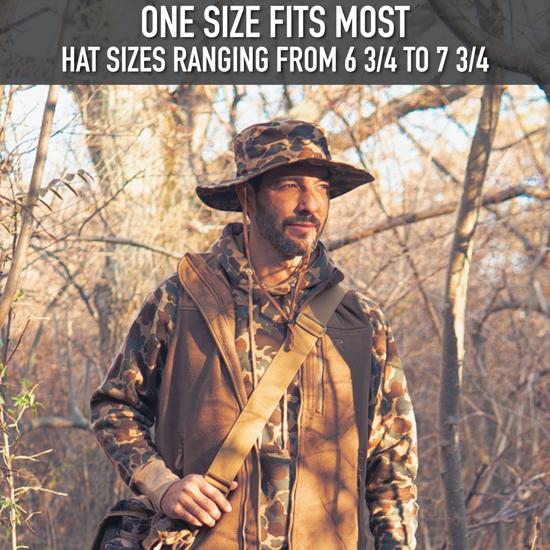 Rothco Adjustable Boonie Hat - Fred Bear Camo