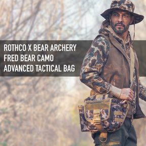 Rothco X Bear Archery Fred Bear Camo Concealed Carry Tactical Bag