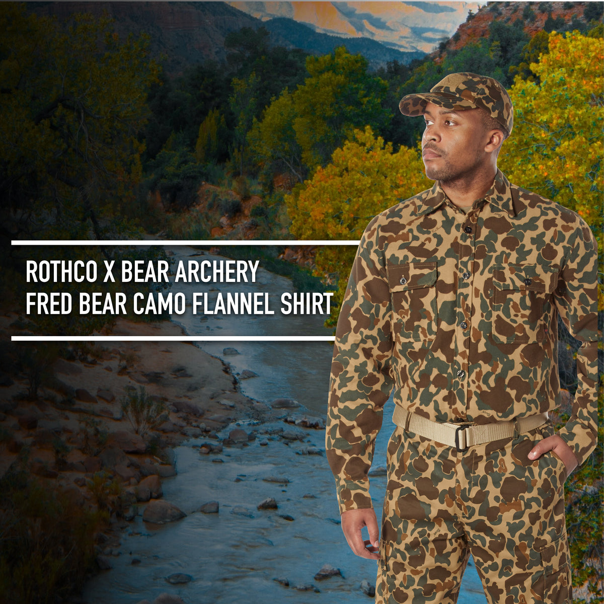 Rothco Flannel Shirt - Fred Bear Camo