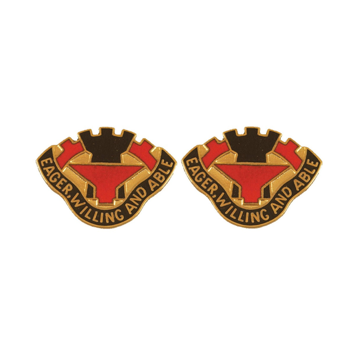 195th Ordnance Battalion Distinctive Unit Insignia - Pair