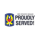 CLEARANCE - 199th Infantry Brigade Bumper Sticker - Proudly Served