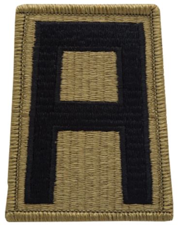 1st Army OCP Patch with Hook Fastener