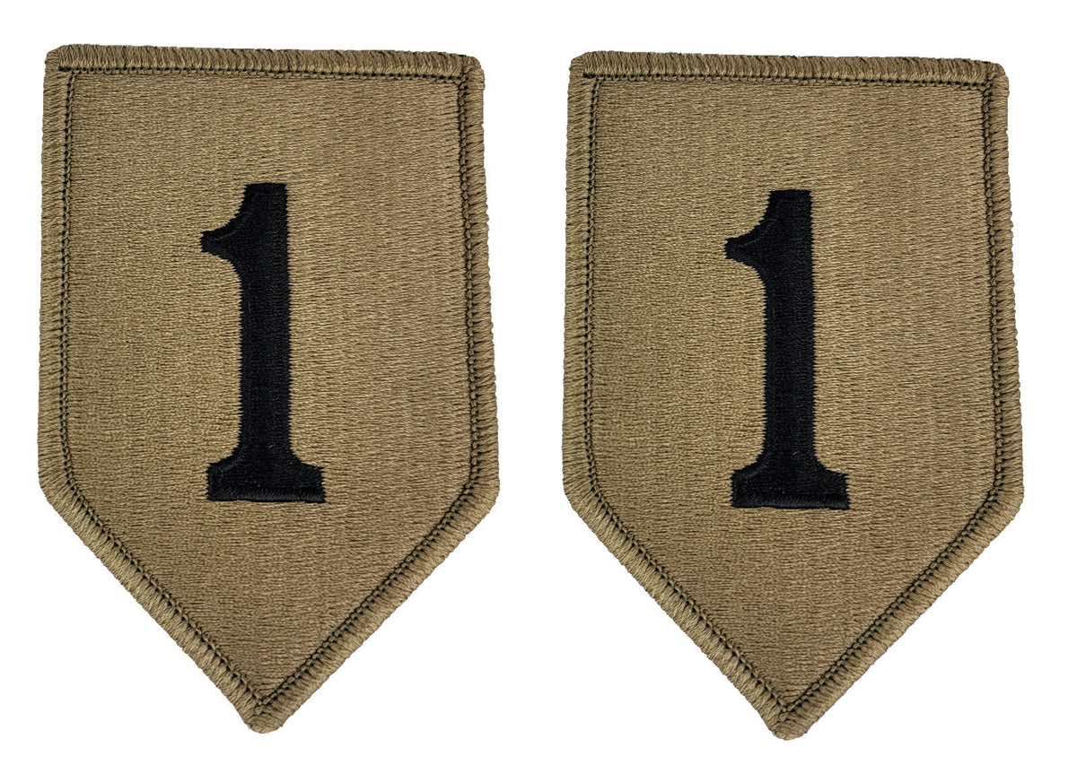 1st Infantry Division OCP Patch - 2 PACK