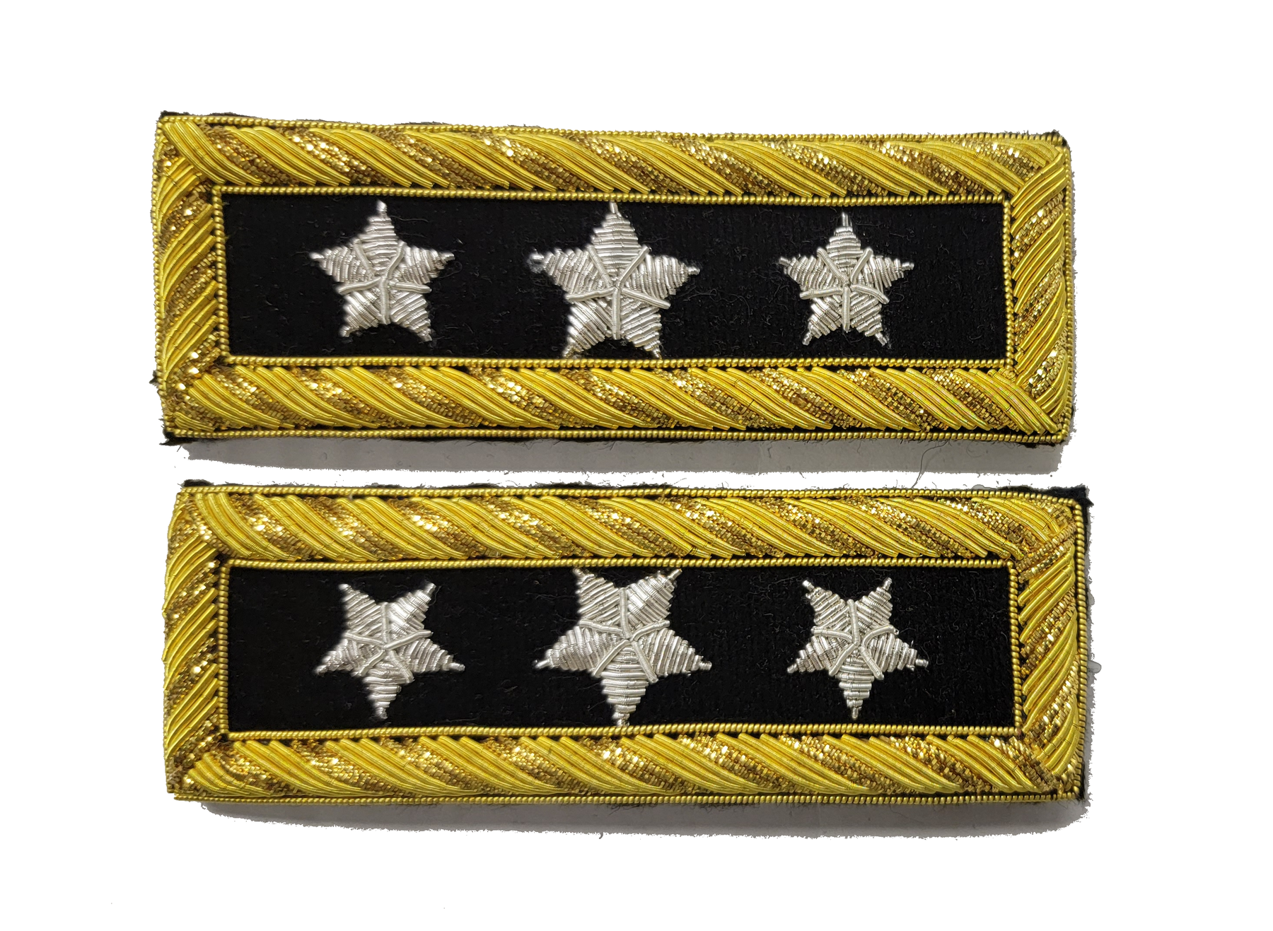 Civil War Officer Shoulder Board Rank - STAFF