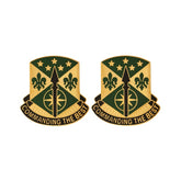 200th Military Police Command Unit Crest DUI - 1 Pair - COMMANDING THE BEST