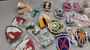 CLEARANCE - Lot of 25 Army CSIB Badges - Metal Unit Pins