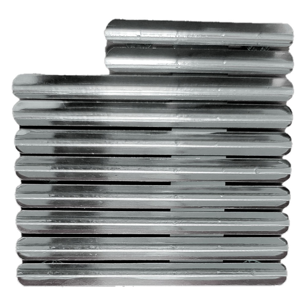 28 Ribbon Rack Flush Ribbon Bar Holder No Gap - Staggered Right - 28 Ribbons