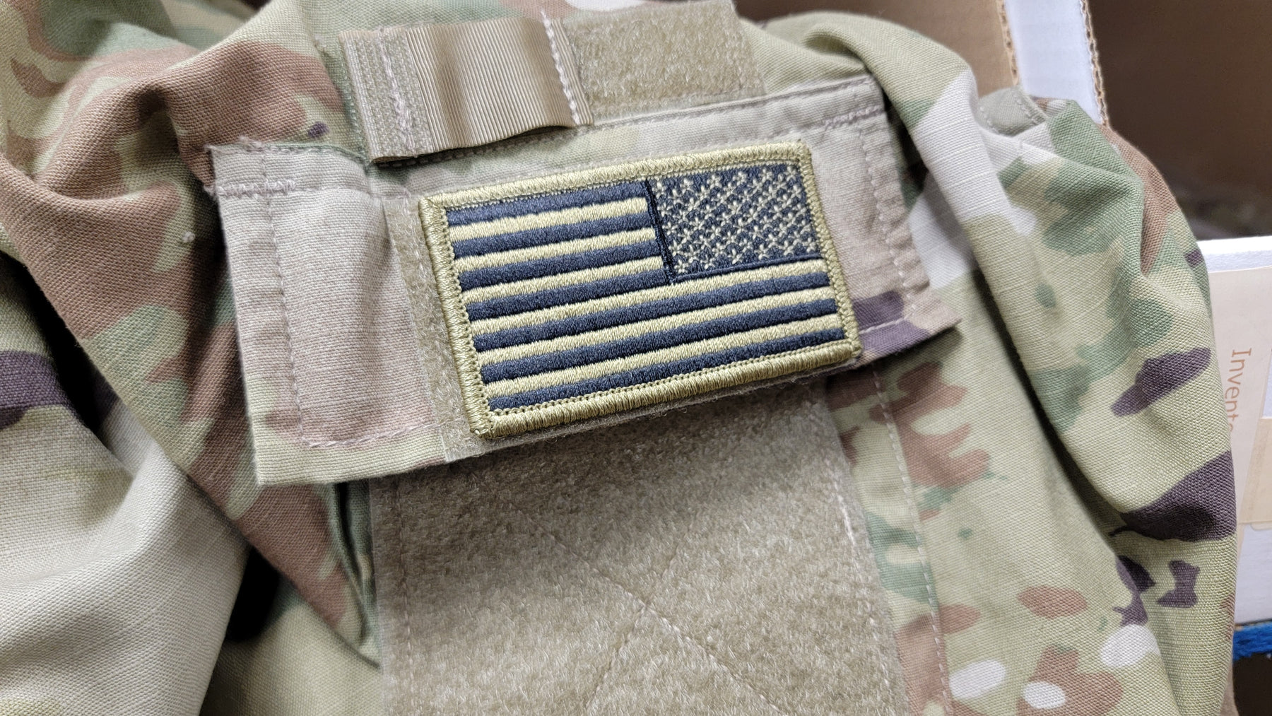 U.S. Army OCP Flag Patch - REVERSE Field